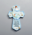 Cross- 7", Angel with Baby