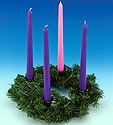 Advent Wreath, No Candles