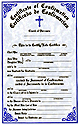 Certificate-Confirmation, Bilingual