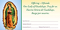 Envelope-Our Lady of Guadalupe, Bilingual