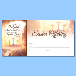 Envelope-Easter Offering, English