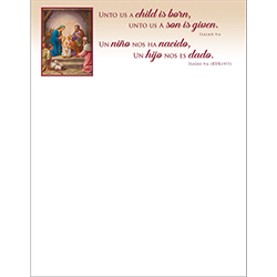 Letterhead-Christmas, Bilingual