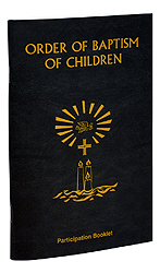 Order Of Baptism Of Children (Participation Booklet)