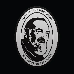 Decal-Padre Pio