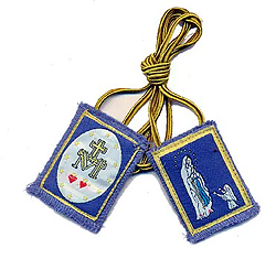 Scapular-Lady Of Lourdes