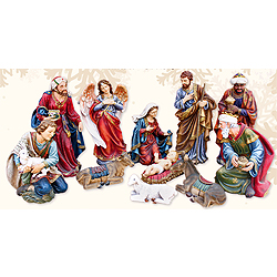 Nativity Set- 12", 11 Piece