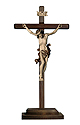 Crucifix-36" Standing Wood carved with Removable Base