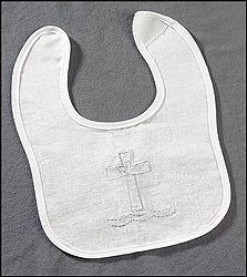 Baptismal Bib-Cross