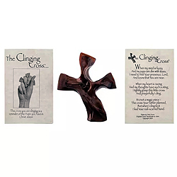 Pocket Piece-4" Clinging Cross