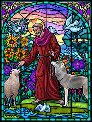 St. Francis of Assisi Jigsaw Puzzle 550 Piece