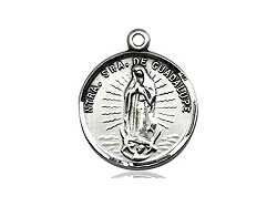 Pendant-Lady Of Guadalupe Spanish