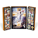 Plaque-Stations of the Cross Triptych