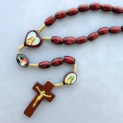 Rosary-Brown