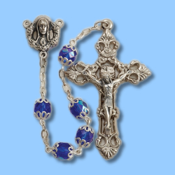 Rosary-Sapphire