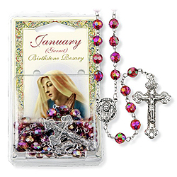 Rosary-January (Garnet)