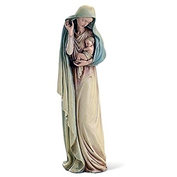 Statue-Madonna and Child 18"