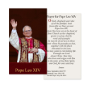 Holy Card-Pope Leo XIV