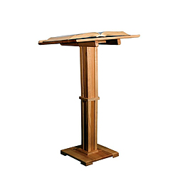 Lectern, Pecan