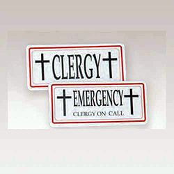 Sign-Clergy Or Emergency