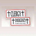 Sign-Clergy Or Emergency