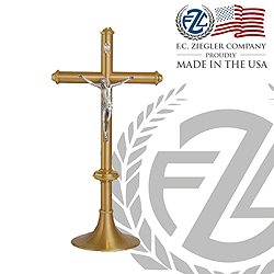 Altar Cross, Satin Bronze