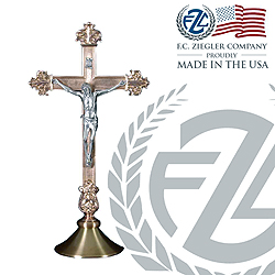 Altar Cross, Satin Bronze