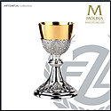 Chalice & Paten, Sterling Cup, Two-Tone Finish