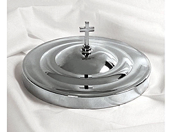 COMMUNION PLATE COVER, SILVER