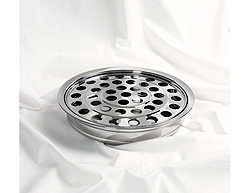 COMMUNION TRAY AND DISK, SILVER