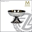 Host Bowl- 350 Host, Stainless, Gold Plated