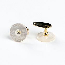 Collar Button-Pear Shape