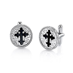 Cuff Links-Cross