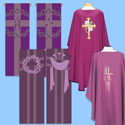 Banners and Chasubles for Lent