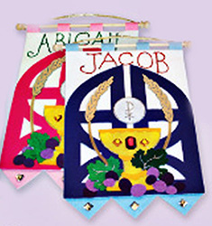 Banner Kit-Communion, Blue