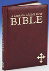 A Catholic Child's First Bible, Maroon