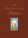 Bible-My First Communion, Burgundy