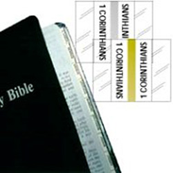 Bible Tabs-Catholic, Gold Edge