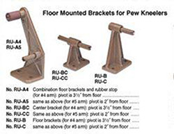 Bracket-Floor Mount, Combo