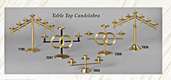 Candelabra-3 Lite, Table