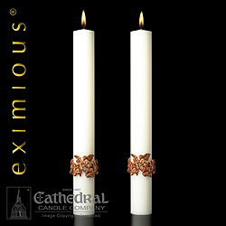 Candle-Mount Olivet, 1-1/2" x 17"