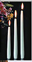 Candle-White Tapers