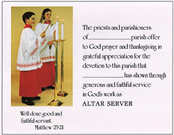 Certificate-Altar Server