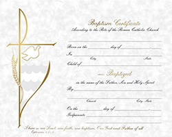 Certificate-Baptism