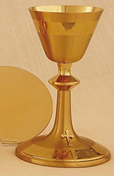 Chalice & Paten-Brass, GP