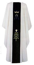 Chasuble-White