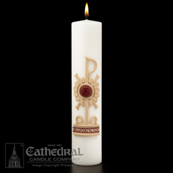 Christ Candle-Holy Trinity Design