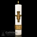 Christ Candle-Cross of St Francis Design