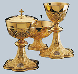 Ciborium- 350 Host, Brass, GP