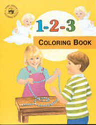 Catholic 1-2-3 Coloring Book