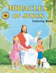 Miracles Of Jesus Coloring Book